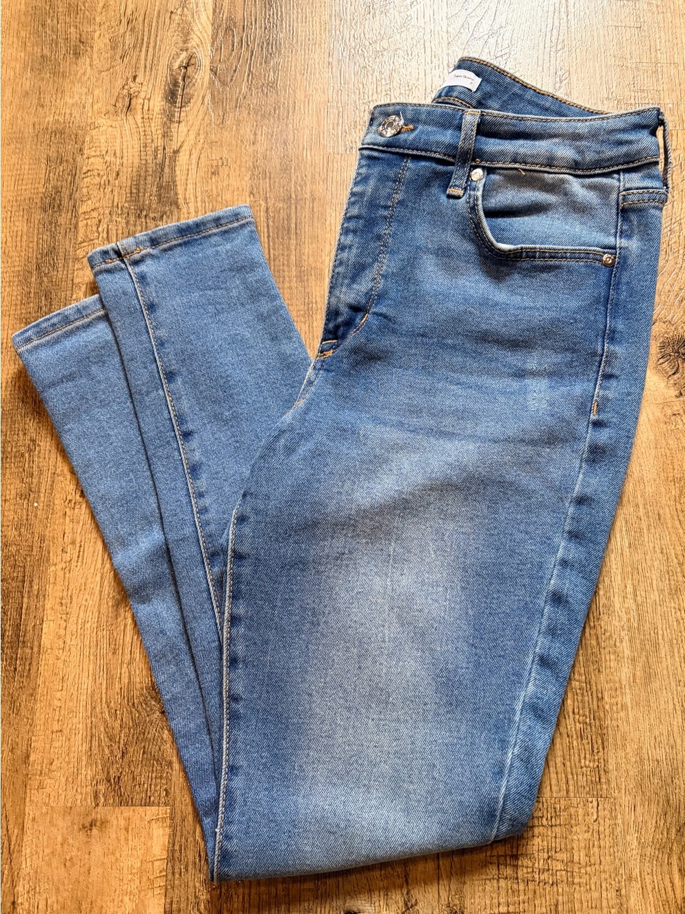 Nine West Medium Blue Super Skinny Jeans 8